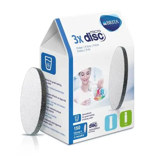 Brita Microdisc Filter Pack 3, 3 St