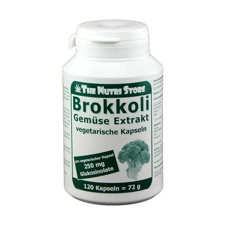 Brokkoli Gemüse Extrakt vegetarische Kapseln, 120 St