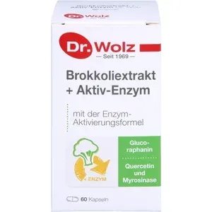 BROKKOLIEXTRAKT+Aktiv-EnzymDr.Wolzmsr.Kaps.60Stück