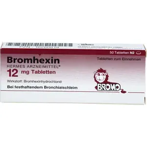 BROMHEXINHermesArzneimittel12mgTabletten50St