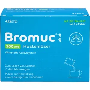 BROMUCakut200mgHustenlöserPlv.z.H.e.L.z.Einn.20St