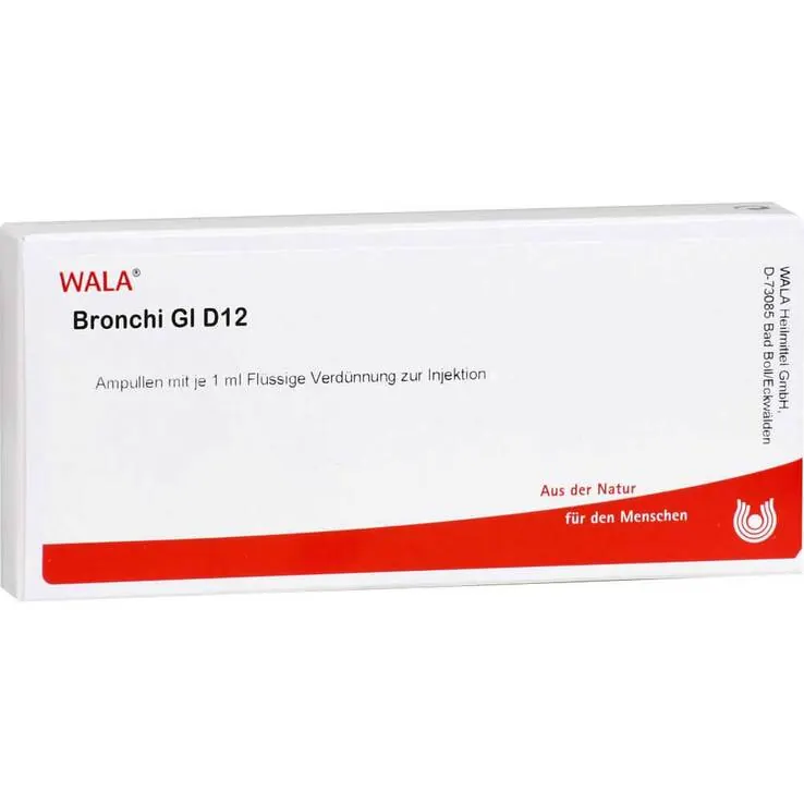 Bronchi GL D 12 Ampullen, 10X1 ml