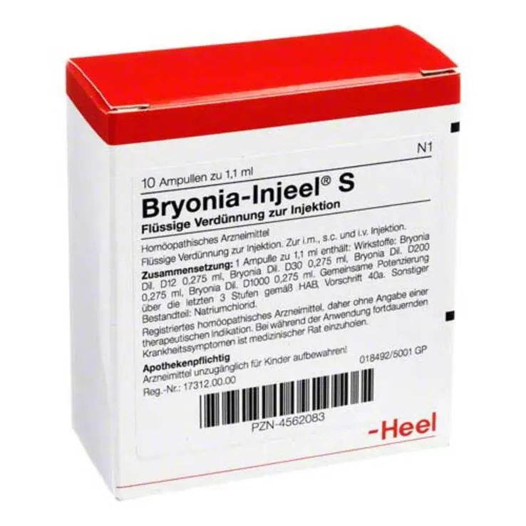 BRYONIA INJEEL S Ampullen, 10 St