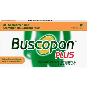 BUSCOPANplus10mg/800mgSuppositorien10St