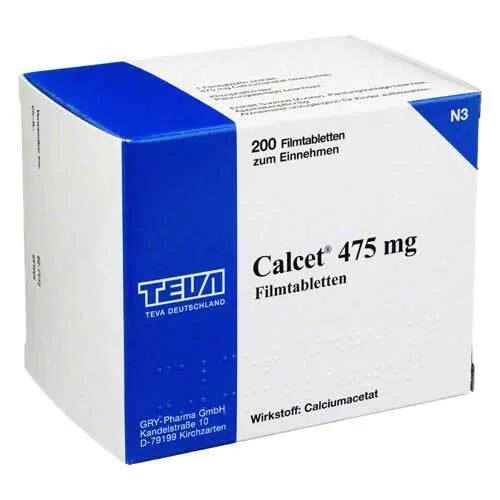 CALCET 475 mg Filmtabletten, 200 St