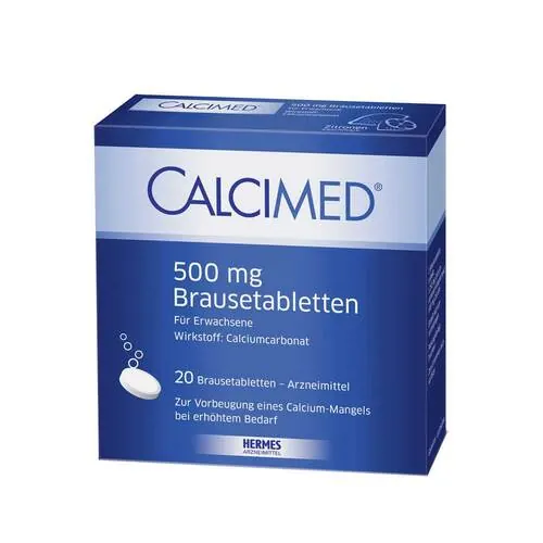 Calcimed 500 mg Brausetabletten, 20 St