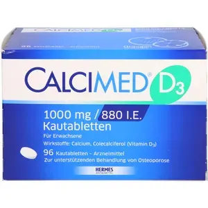 CALCIMEDD31000mg/880I.E.Kautabletten96St