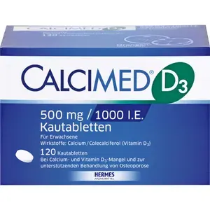 CALCIMEDD3500mg/1000I.E.Kautabletten120St