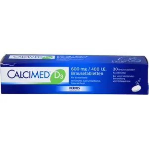 CALCIMEDD3600mg/400I.E.Brausetabletten20St
