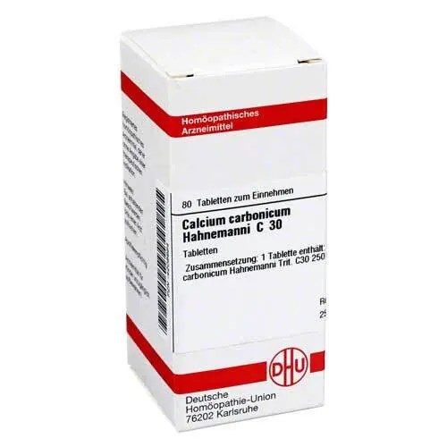 Calcium carbonicum Hahnemanni C 30 Tabletten, 80 St