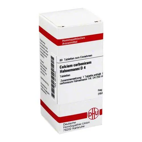 Calcium carbonicum Hahnemanni D 4 Tabletten, 80 St