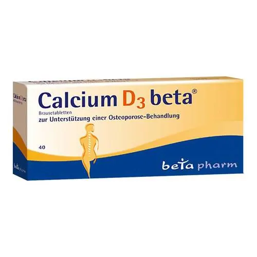 Calcium D3 beta Brausetabletten, 40 St