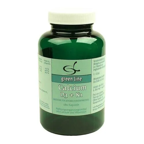 Calcium D3 + K1 Kapseln, 180 St