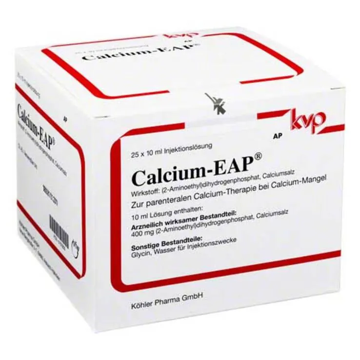 Calcium EAP Ampulle 4%, 25X10 ml