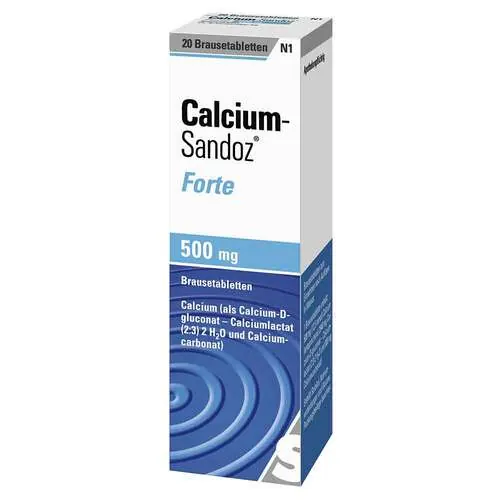 Calcium Sandoz forte Brausetabletten, 20 St