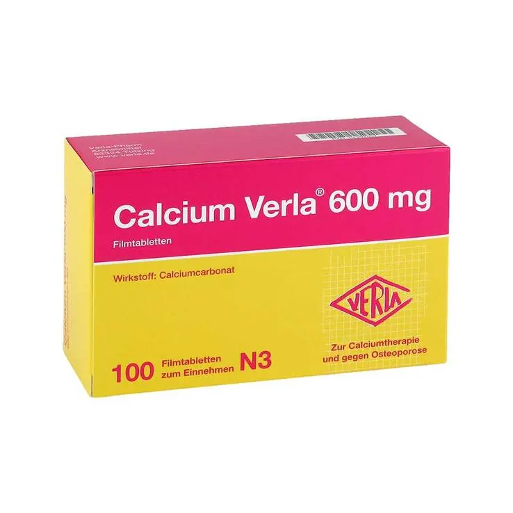 Calcium Verla 600 mg Filmtabletten, 100 St