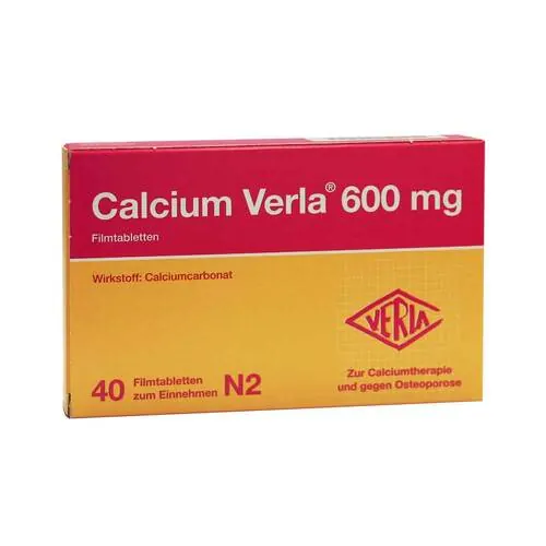 Calcium Verla 600 mg Filmtabletten, 40 St