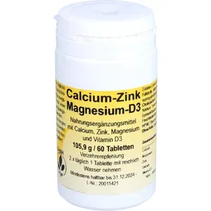 CALCIUM-ZINK-Magnesium-D3Tabletten60Stück