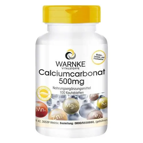 Calciumcarbonat 500 Kautabletten, 100 St