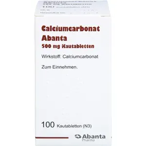 CALCIUMCARBONATABANTA500mgKautabletten100St