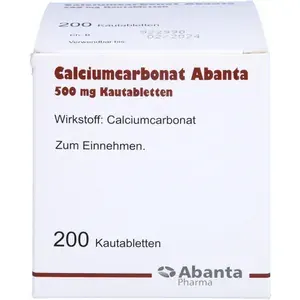CALCIUMCARBONATABANTA500mgKautabletten200St