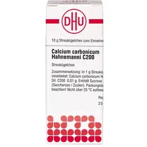 CALCIUMCARBONICUMHahnemanniC200Globuli10g