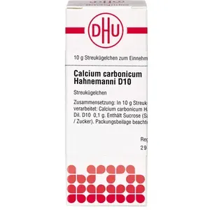 CALCIUMCARBONICUMHahnemanniD10Globuli10g