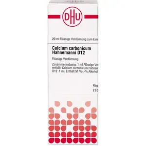 CALCIUMCARBONICUMHahnemanniD12Dilution20ml
