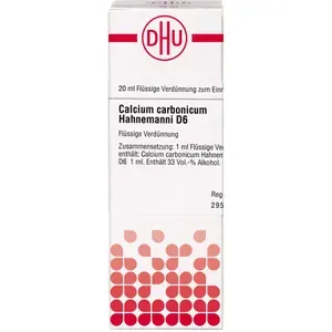 CALCIUMCARBONICUMHahnemanniD6Dilution20ml