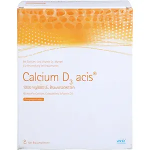 CALCIUMD3acis1000mg/880I.E.Brausetabletten100St