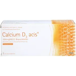 CALCIUMD3acis1000mg/880I.E.Brausetabletten40St