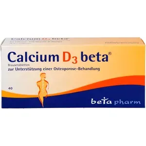CALCIUMD3betaBrausetabletten40St