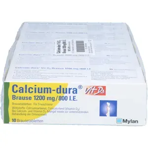 CALCIUMDURAVitD3Brause1200mg/800I.E.50St