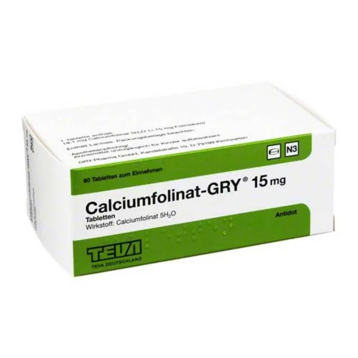 Calciumfolinat Gry 15 Tabletten, 90 St