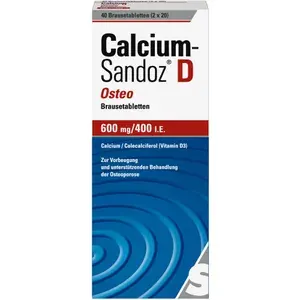 CALCIUMSANDOZDOsteoBrausetabletten40St