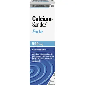 CALCIUMSANDOZforteBrausetabletten20St