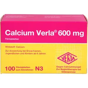 CALCIUMVERLA600mgFilmtabletten100St