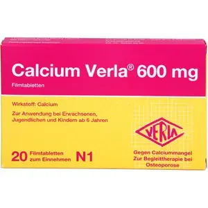 CALCIUMVERLA600mgFilmtabletten20St