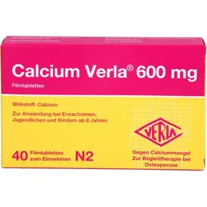 CALCIUMVERLA600mgFilmtabletten40St