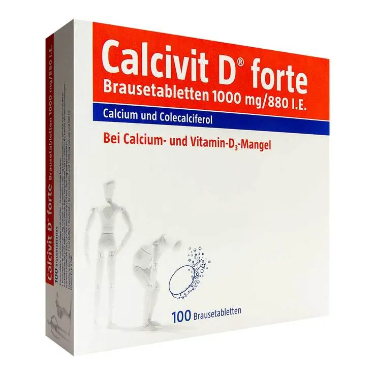 Calcivit D forte Brausetabletten, 100 St