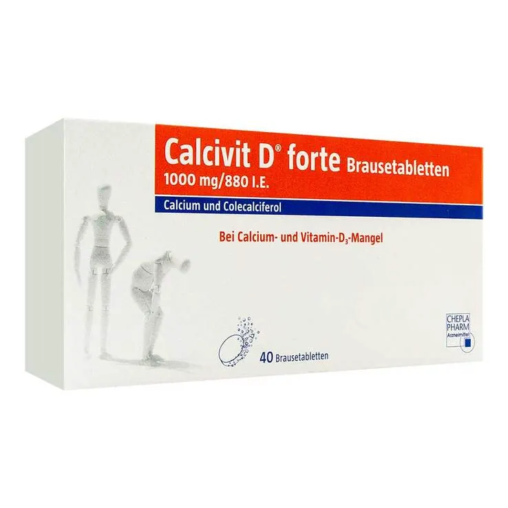 Calcivit D forte Brausetabletten, 40 St