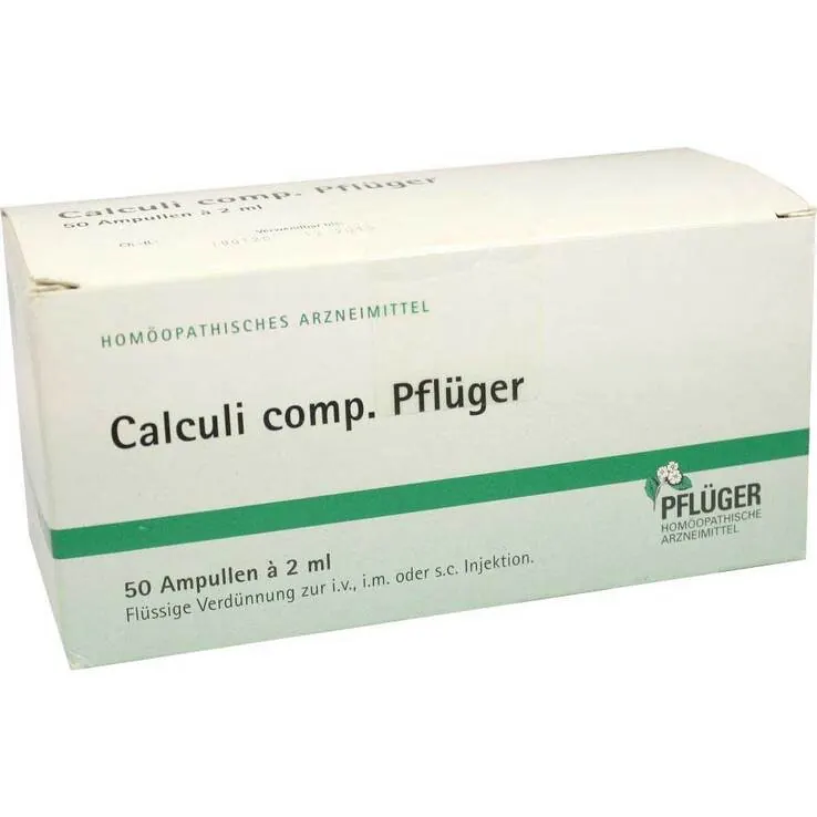 Calculi comp. Pflüger Ampullen, 50 St