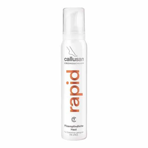 CALLUSAN Rapid 5% Urea Cremeschaum Dose, 125 ml