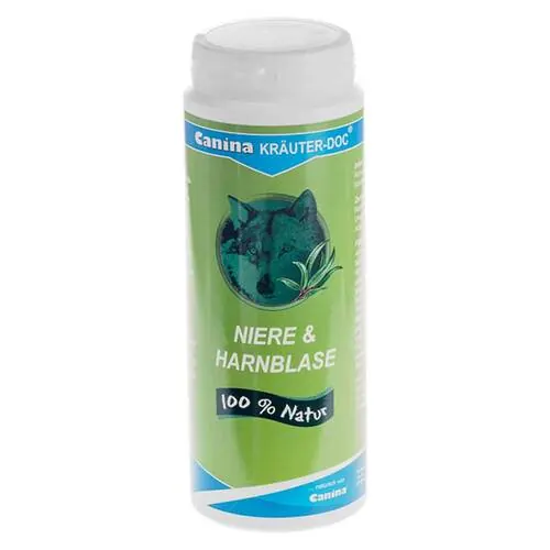 Canina Kräuter-Doc Niere & Harnblase Pulver vet. (für Tiere), 150 g