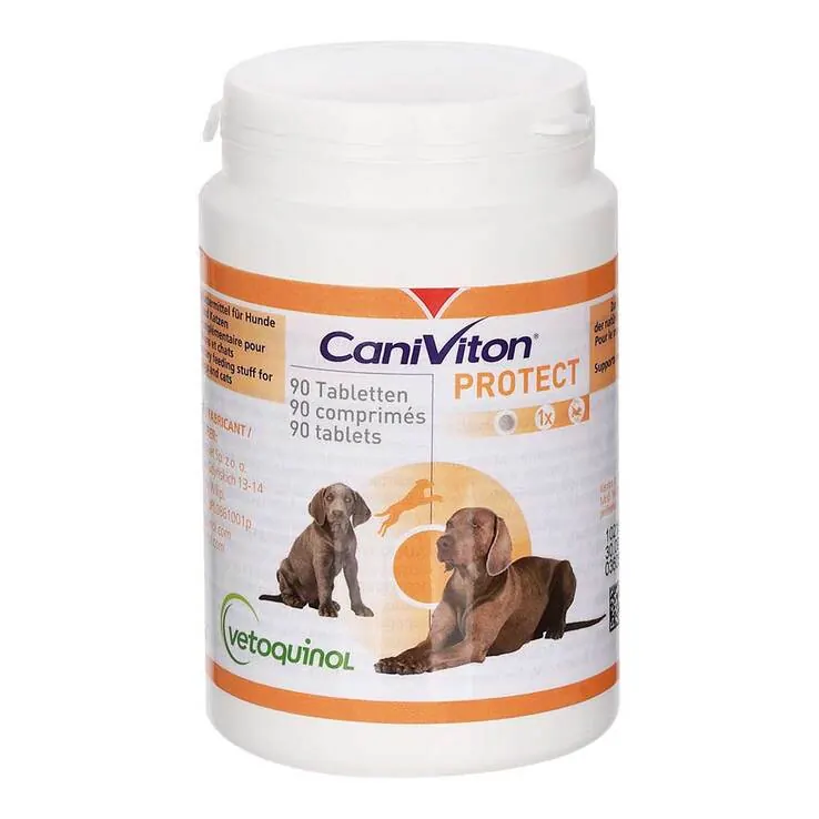 Caniviton Protect Ergänzungsfuttermittel für Hunde / Katzen, 90 St