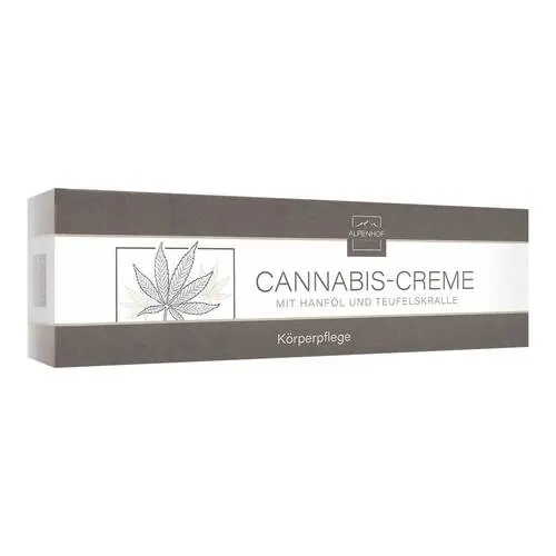 Cannabis Creme mit Hanföl + Teufelskralle Alpenhof, 100 ml