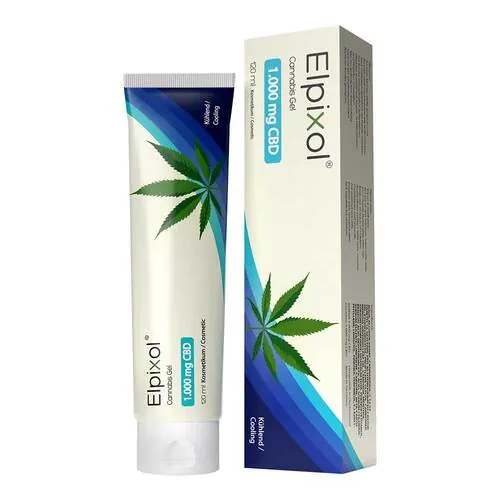 Cannabis Gel 1000 mg Cbd kühlend Elpixol, 120 ml