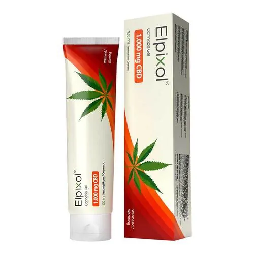 Cannabis Gel 1000 mg wärmend Elpixol, 120 ml