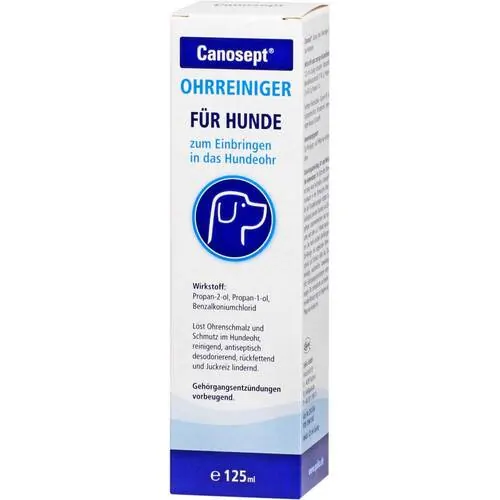 Canosept Ohr-Reiniger für Hunde, 125 ml
