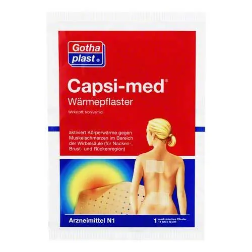 Capsi-Med Wärmepflaster 11x18 cm, 1 St